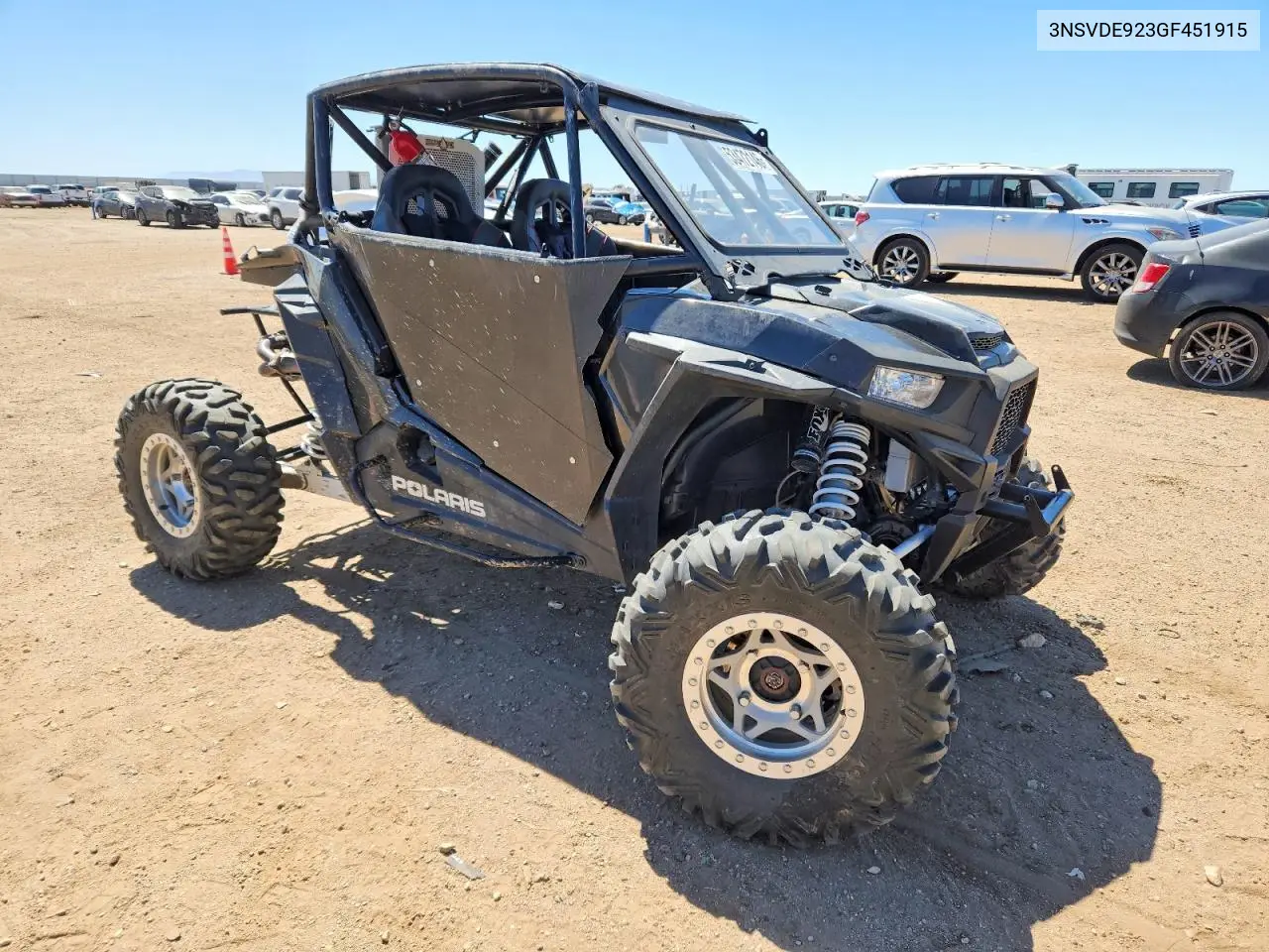 2016 Polaris Rzr Xp Turbo Eps VIN: 3NSVDE923GF451915 Lot: 53472146