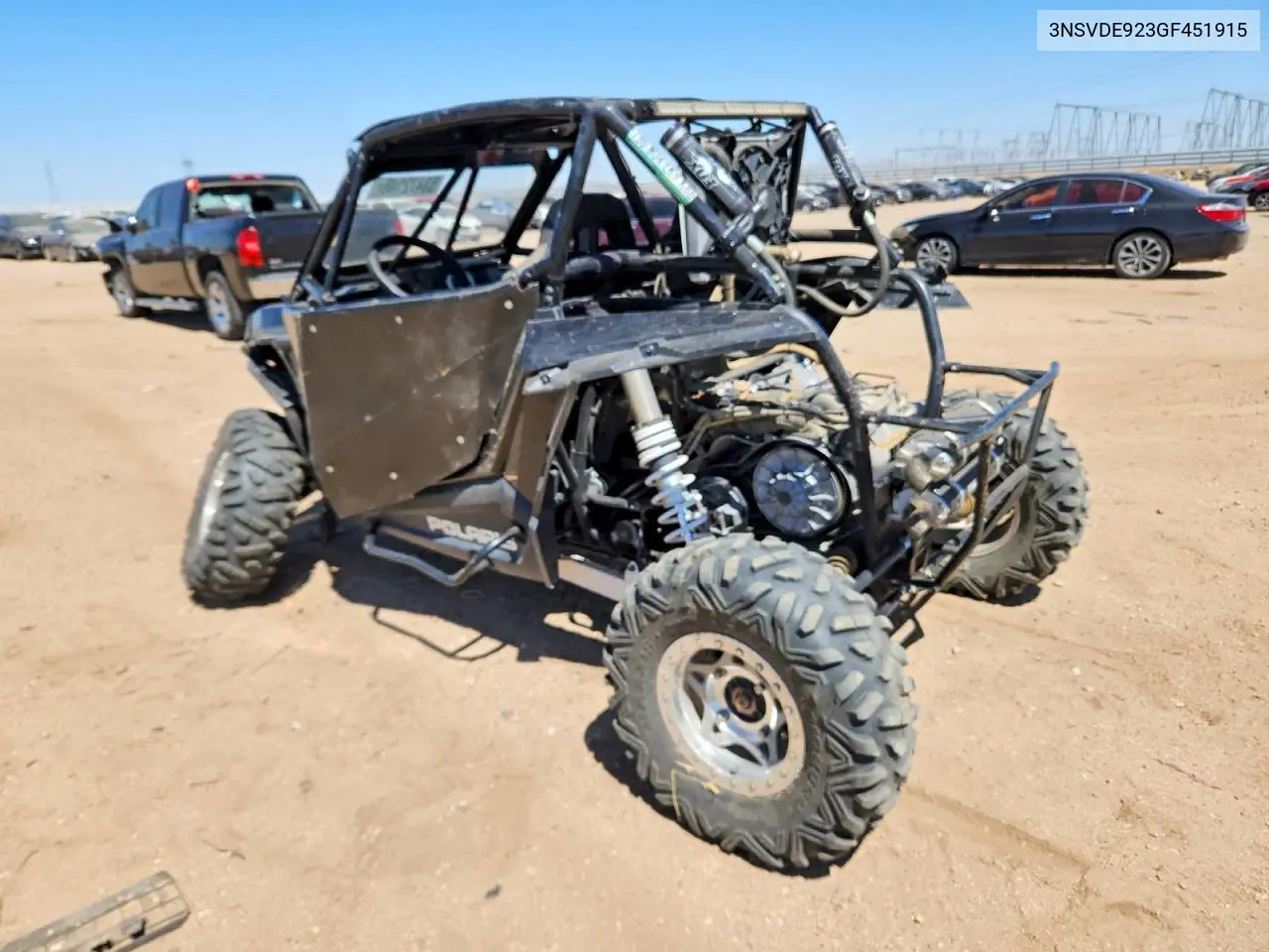 2016 Polaris Rzr Xp Turbo Eps VIN: 3NSVDE923GF451915 Lot: 53472146