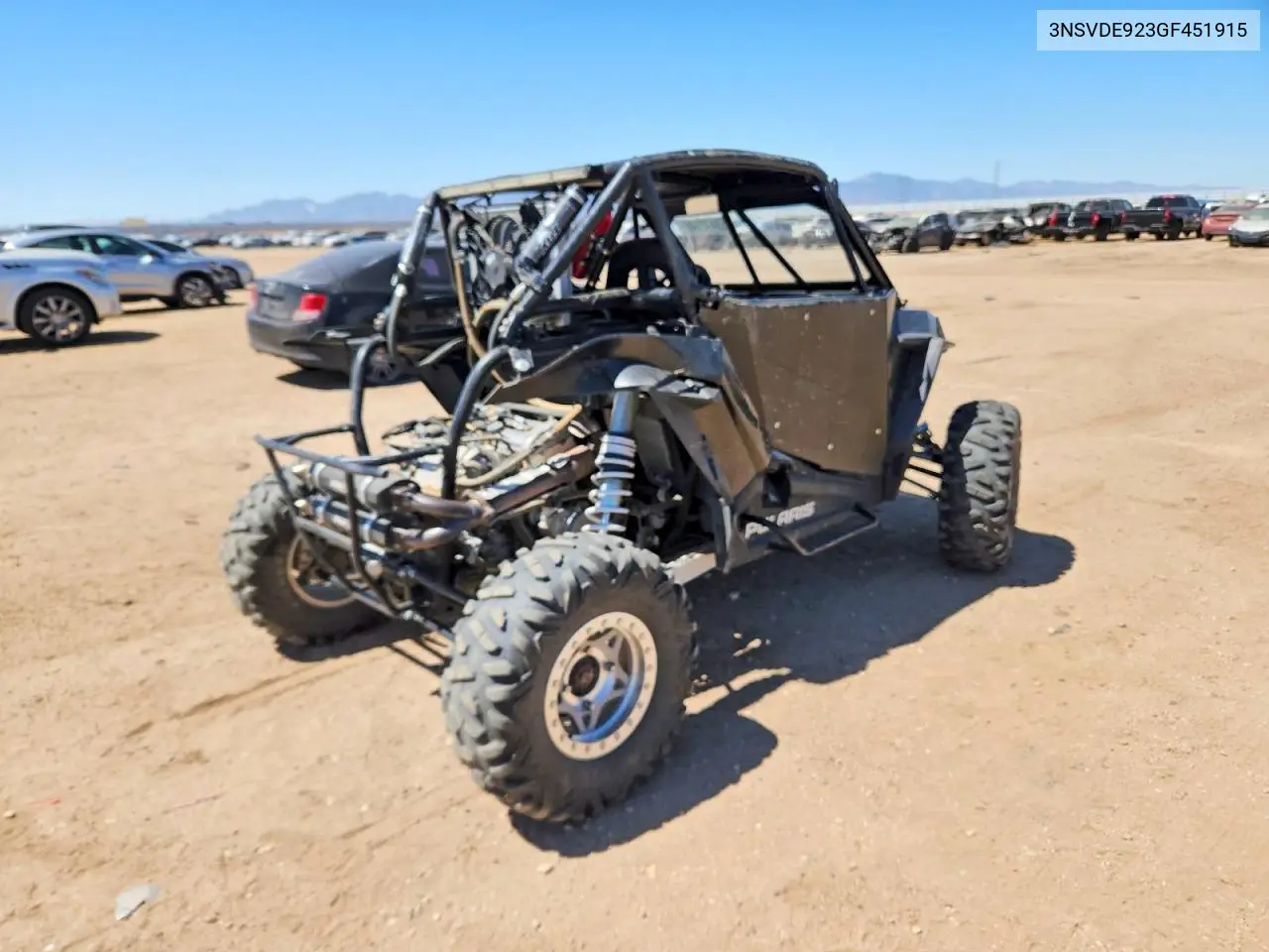 2016 Polaris Rzr Xp Turbo Eps VIN: 3NSVDE923GF451915 Lot: 53472146