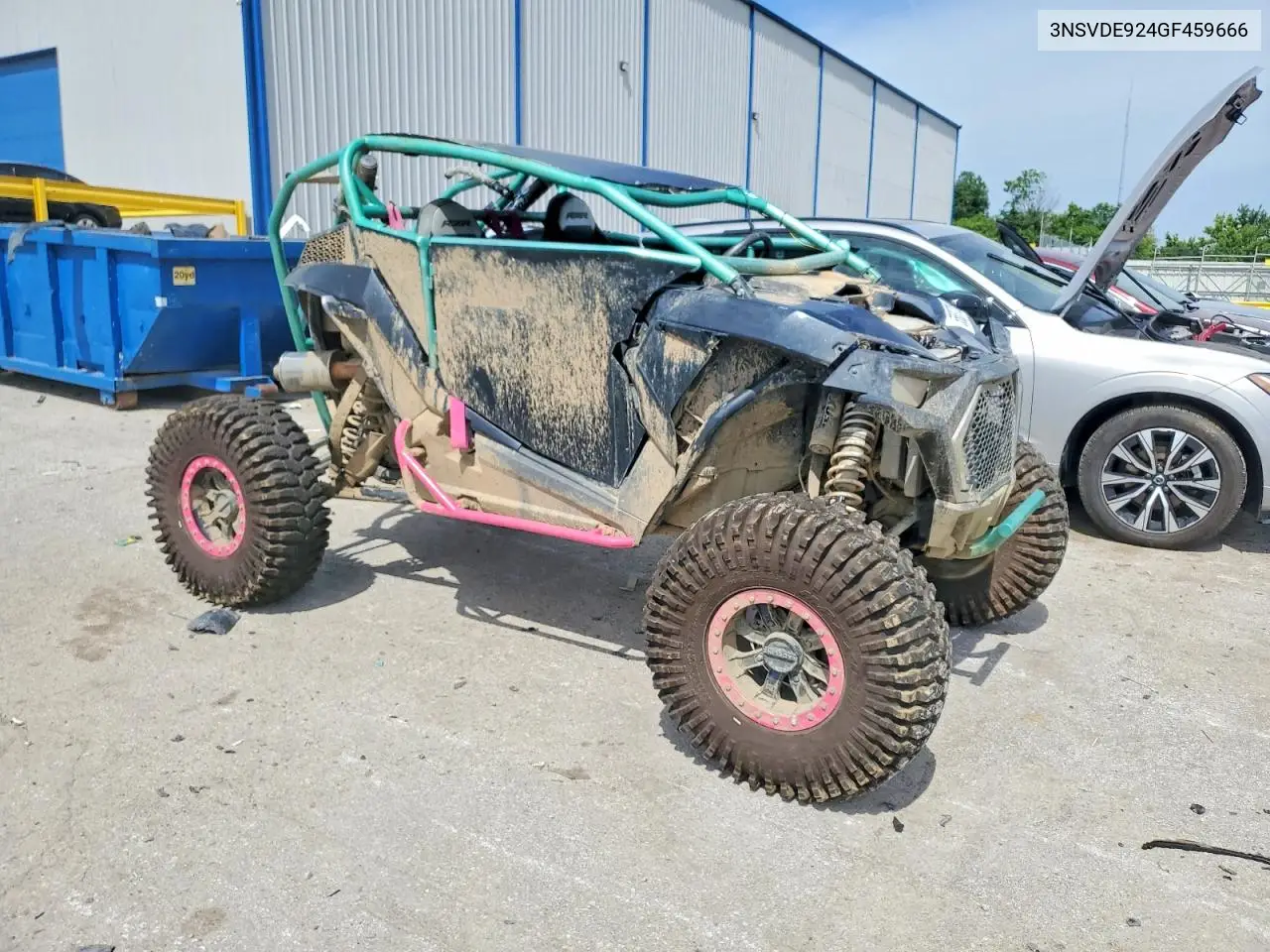 2016 Polaris Rzr Utility Vehicle VIN: 3NSVDE924GF459666 Lot: 55637726