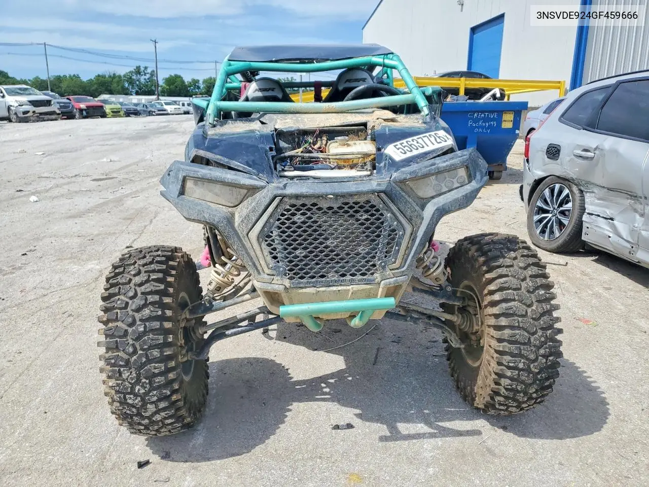 2016 Polaris Rzr Utility Vehicle VIN: 3NSVDE924GF459666 Lot: 55637726