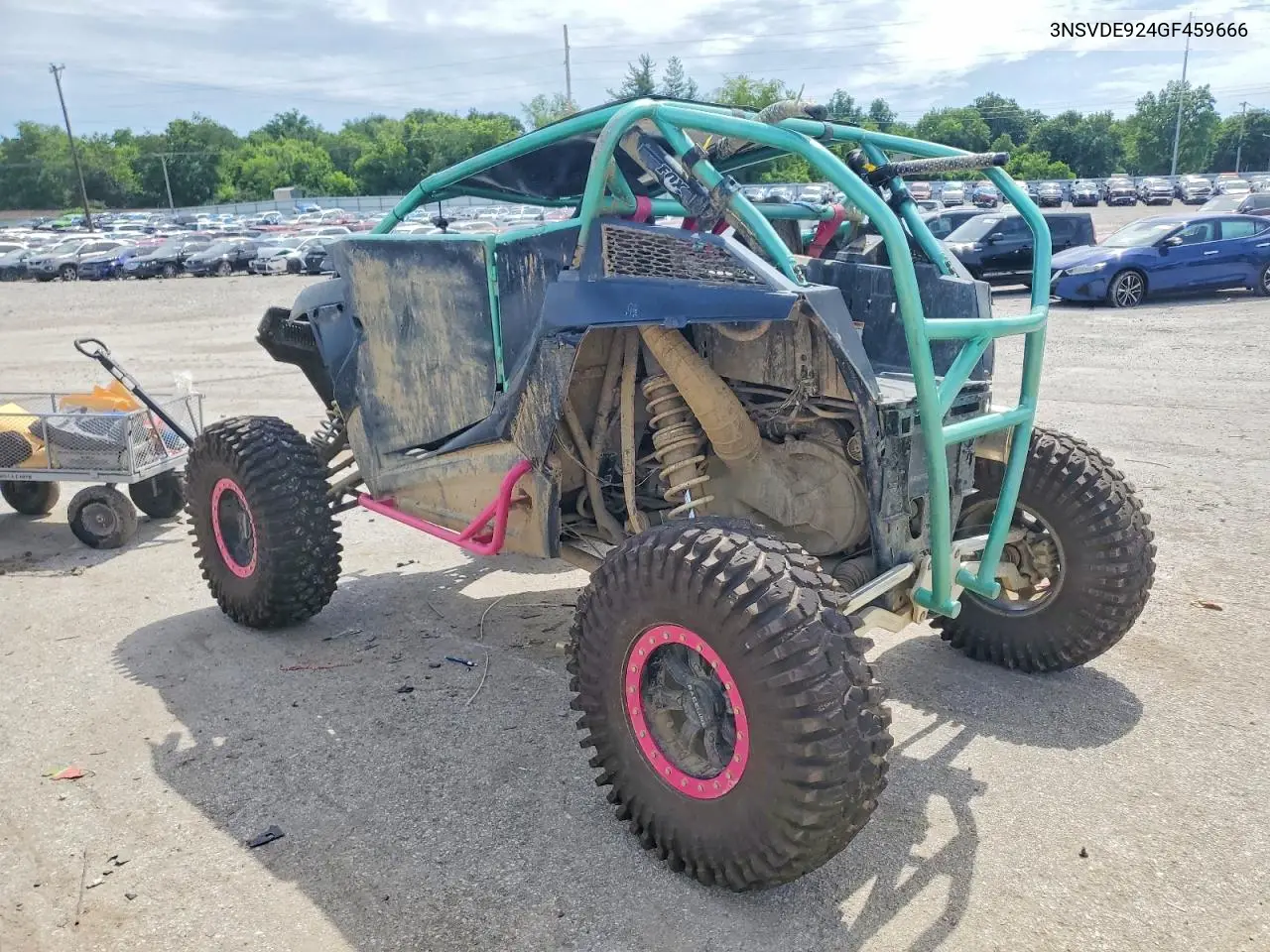 2016 Polaris Rzr Utility Vehicle VIN: 3NSVDE924GF459666 Lot: 55637726
