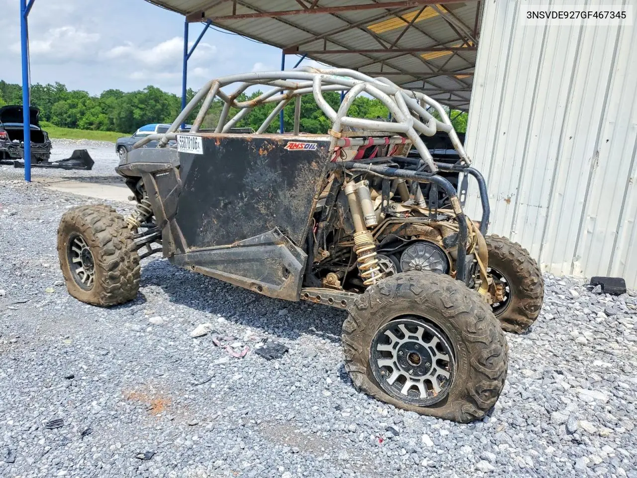 2016 Polaris Rzr Utility Vehicle VIN: 3NSVDE927GF467345 Lot: 55878106