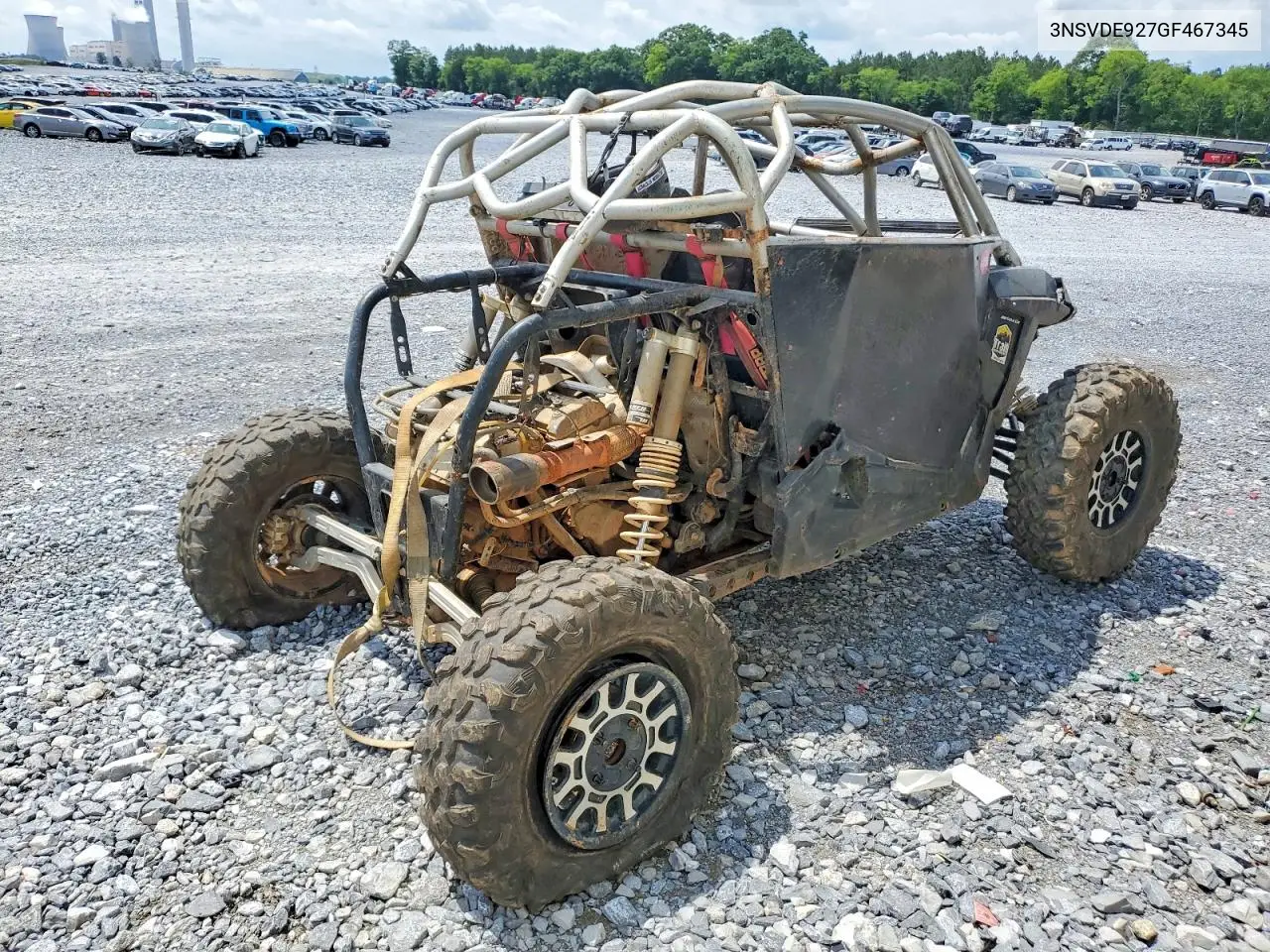 2016 Polaris Rzr Utility Vehicle VIN: 3NSVDE927GF467345 Lot: 55878106