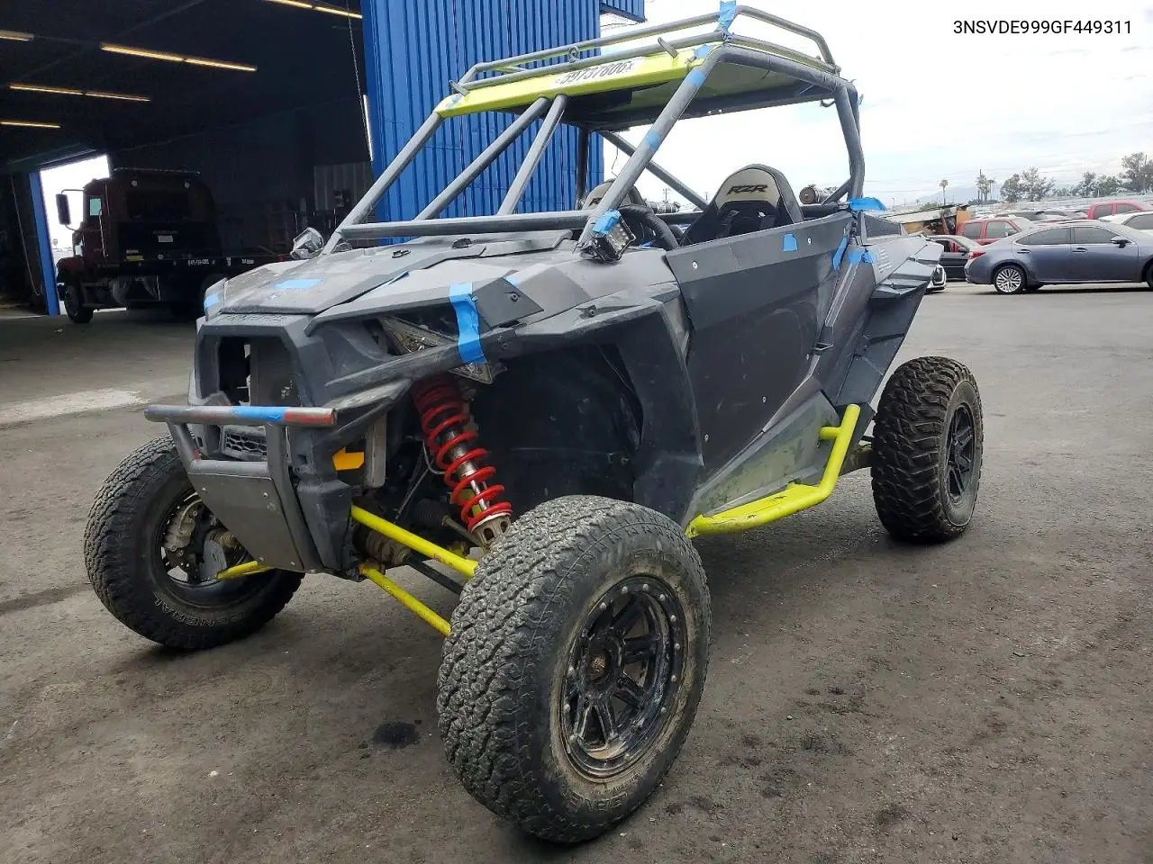 2016 Polaris Rzr Utility Vehicle VIN: 3NSVDE999GF449311 Lot: 59737806