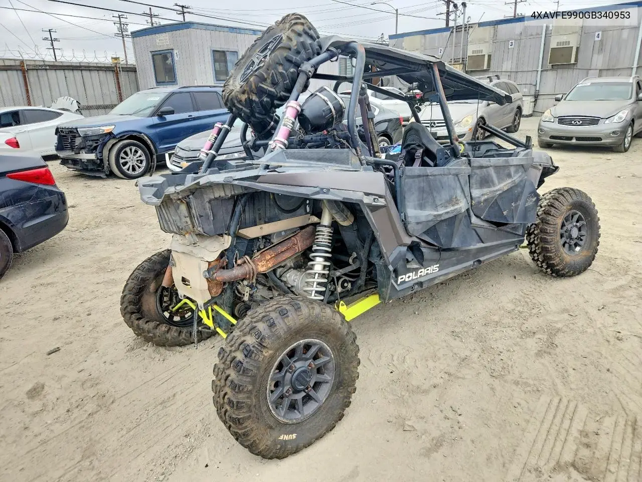 2016 Polaris Rzr Xp 4 1000 Eps VIN: 4XAVFE990GB340953 Lot: 62315726