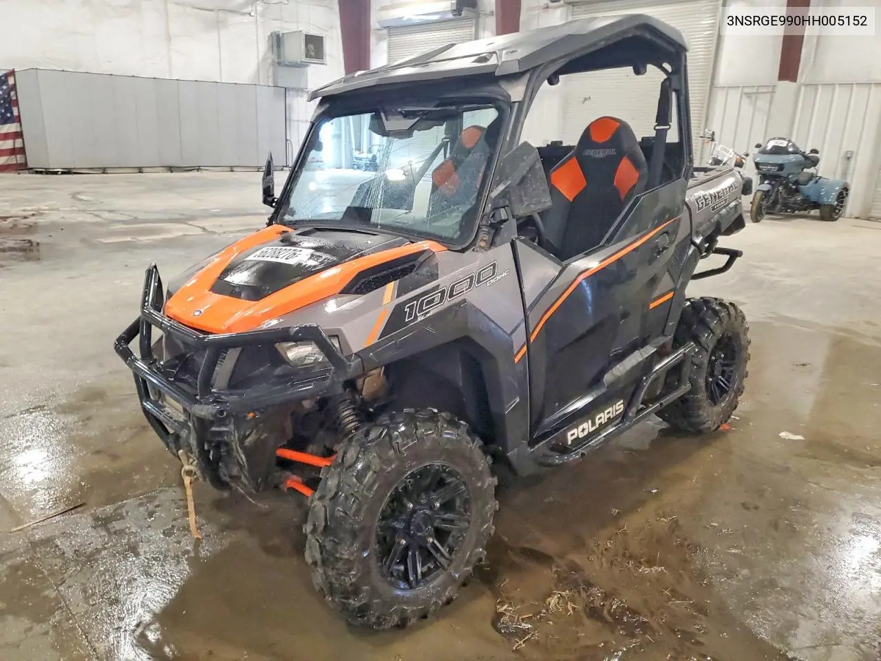 2017 Polaris General 1000 Eps Utility Vehicle VIN: 3NSRGE990HH005152 Lot: 56288276