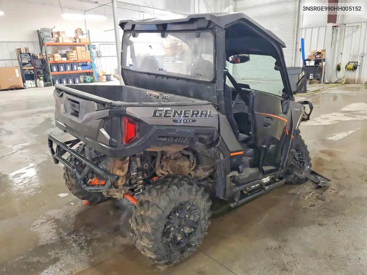 2017 Polaris General 1000 Eps Utility Vehicle VIN: 3NSRGE990HH005152 Lot: 56288276