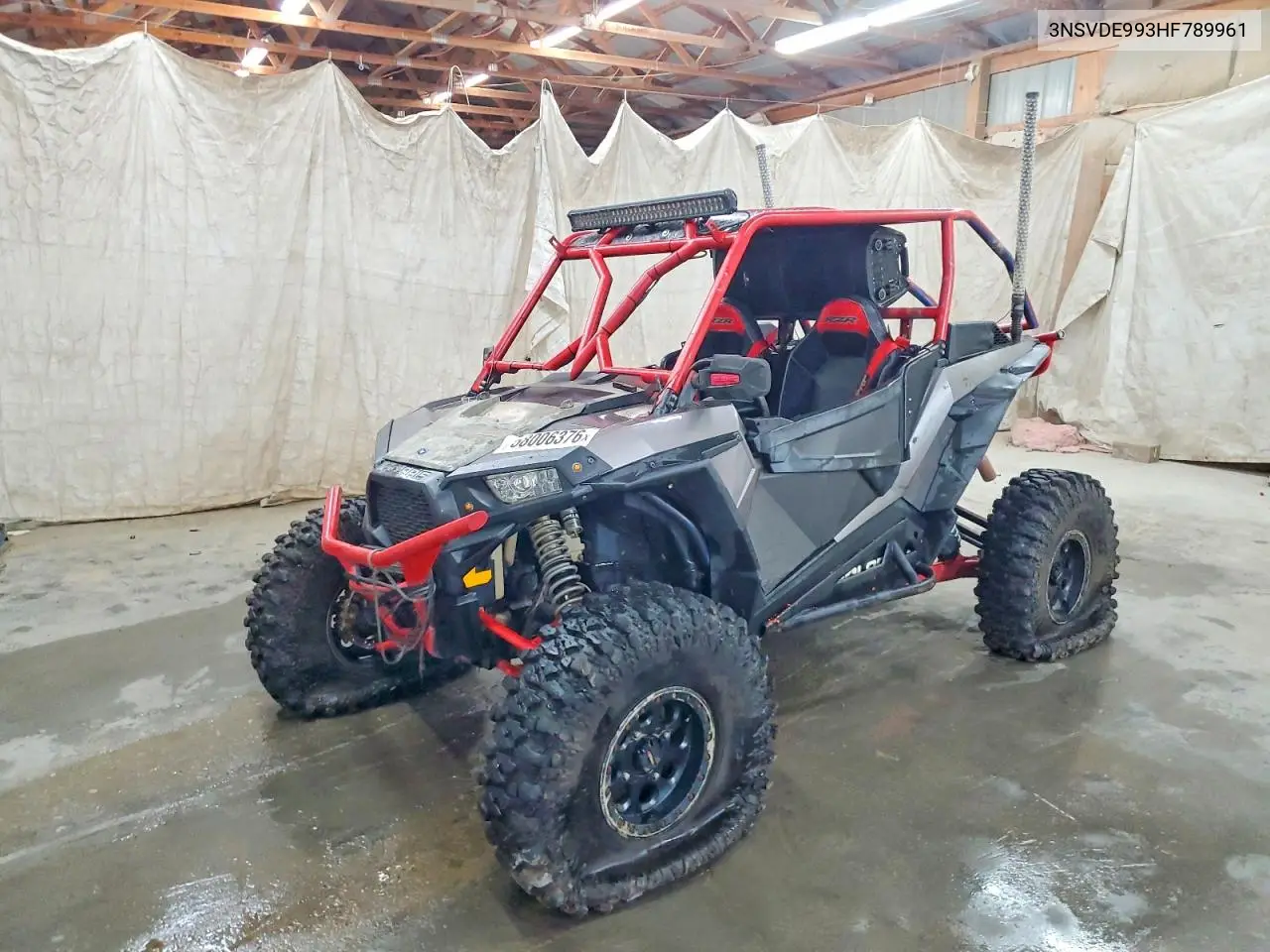 2017 Polaris Rzr Utility Vehicle VIN: 3NSVDE993HF789961 Lot: 58006376