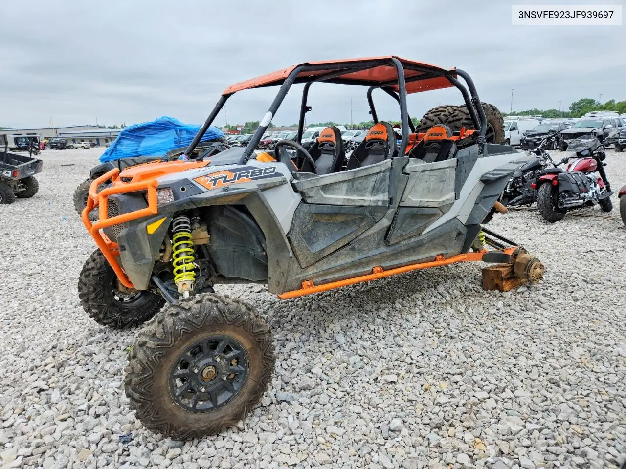 2018 Polaris Rzr Turbo Utility Vehicle VIN: 3NSVFE923JF939697 Lot: 52243126