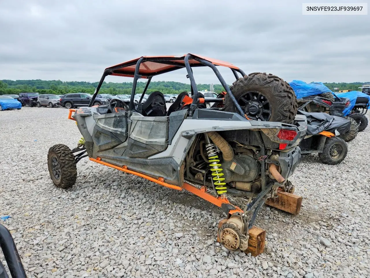 2018 Polaris Rzr Turbo Utility Vehicle VIN: 3NSVFE923JF939697 Lot: 52243126