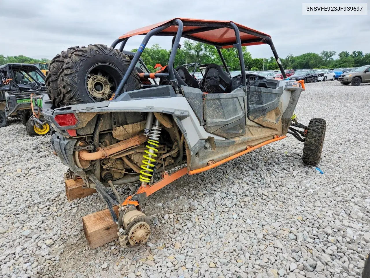 2018 Polaris Rzr Turbo Utility Vehicle VIN: 3NSVFE923JF939697 Lot: 52243126