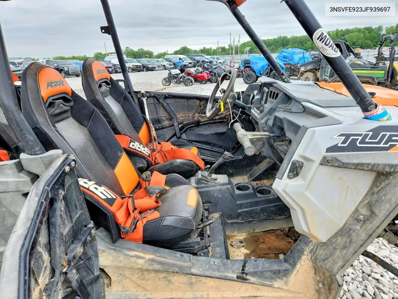 2018 Polaris Rzr Turbo Utility Vehicle VIN: 3NSVFE923JF939697 Lot: 52243126