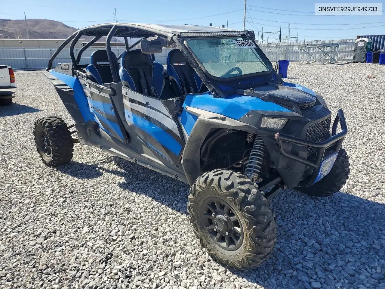 2018 Polaris Rzr Utility Vehicle VIN: 3NSVFE929JF949733 Lot: 55907286