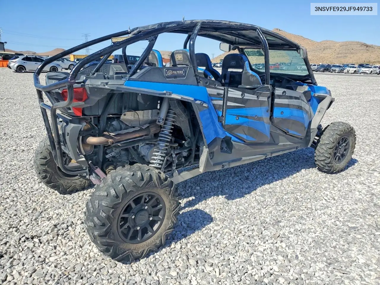 2018 Polaris Rzr Utility Vehicle VIN: 3NSVFE929JF949733 Lot: 55907286