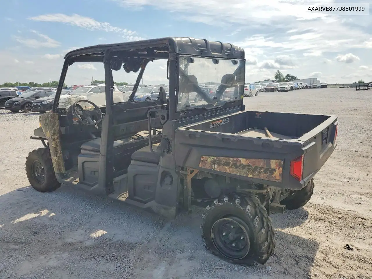 2018 Polaris Ranger Crew Xp 900 Eps VIN: 4XARVE877J8501999 Lot: 55951956
