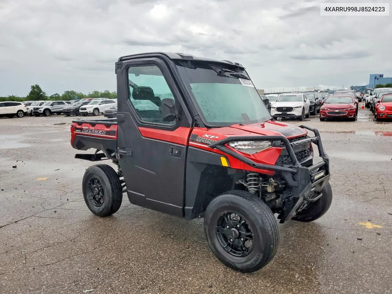 2018 Polaris Ranger Xp 1000 Utility Vehicle VIN: 4XARRU998J8524223 Lot: 56053546