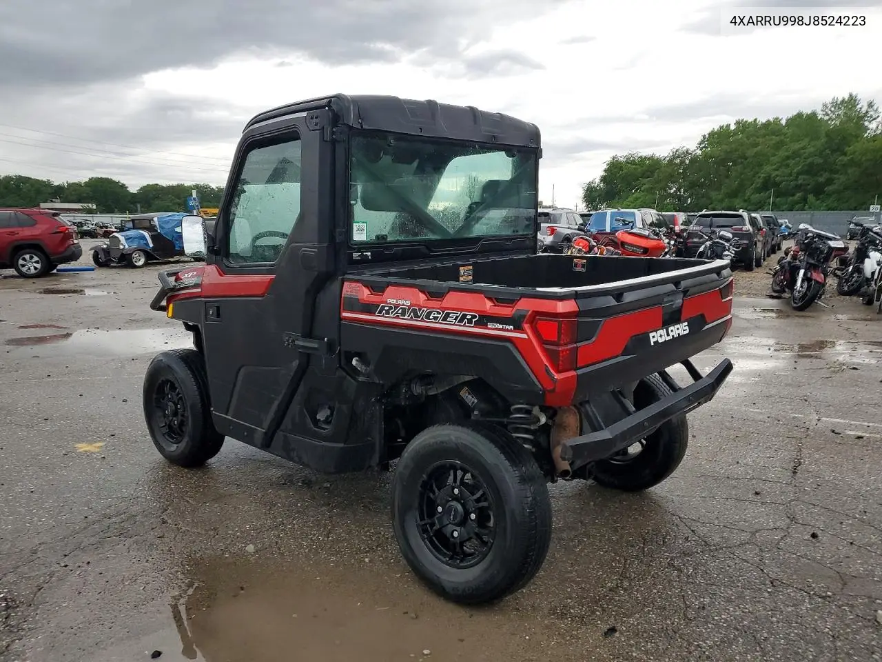 2018 Polaris Ranger Xp 1000 Utility Vehicle VIN: 4XARRU998J8524223 Lot: 56053546