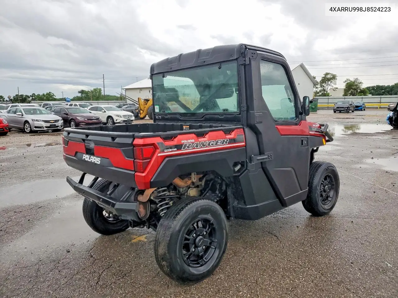 2018 Polaris Ranger Xp 1000 Utility Vehicle VIN: 4XARRU998J8524223 Lot: 56053546