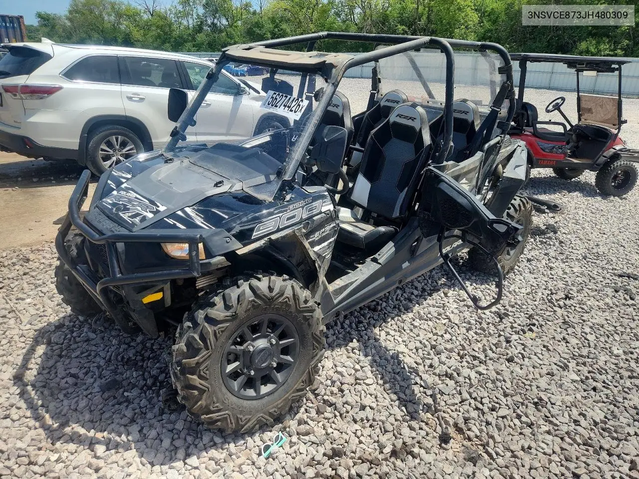 2018 Polaris Rzr 4 900 Eps VIN: 3NSVCE873JH480309 Lot: 56274426