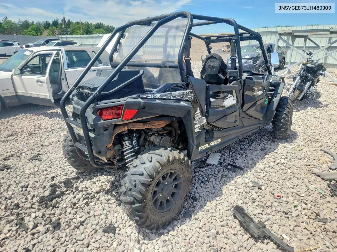 2018 Polaris Rzr 4 900 Eps VIN: 3NSVCE873JH480309 Lot: 56274426