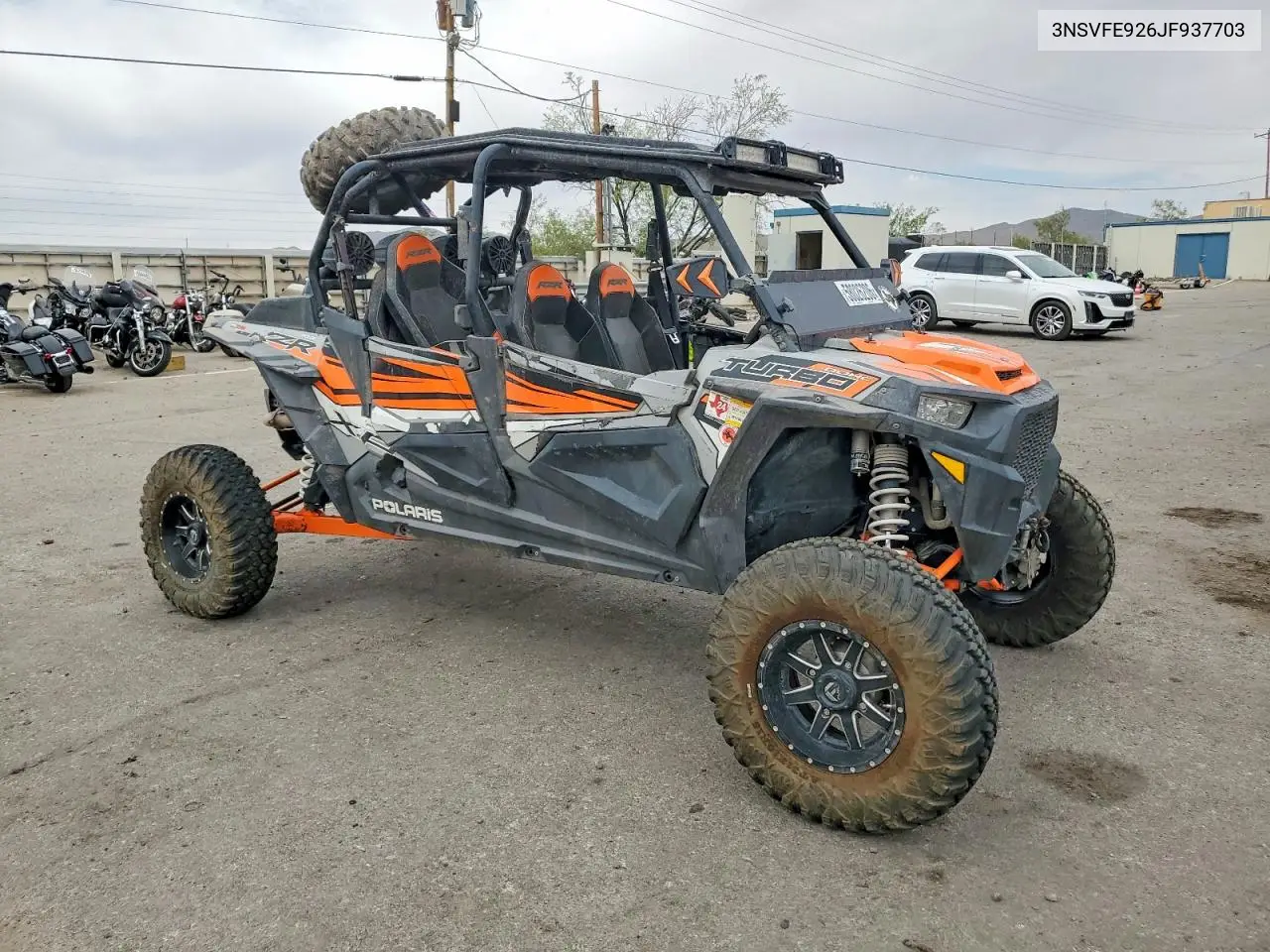 2018 Polaris Rzr Turbo Xp Utility Vehicle VIN: 3NSVFE926JF937703 Lot: 58026206