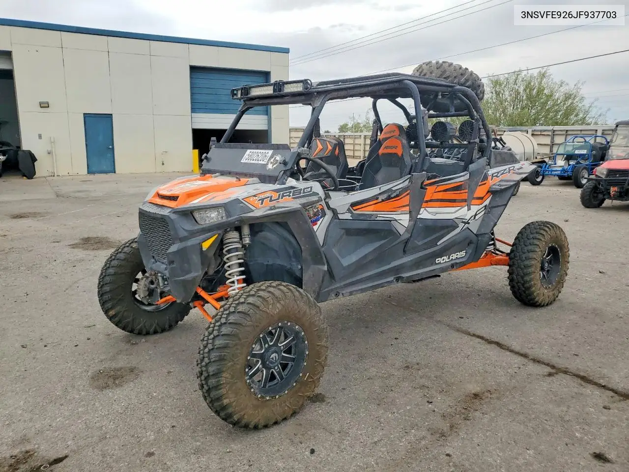 2018 Polaris Rzr Turbo Xp Utility Vehicle VIN: 3NSVFE926JF937703 Lot: 58026206