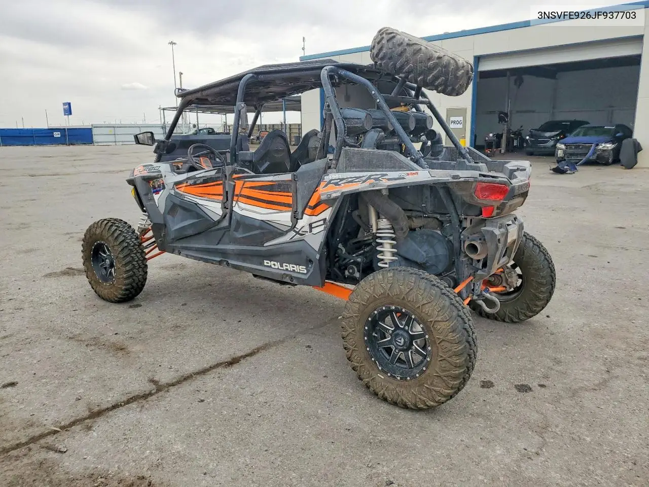 2018 Polaris Rzr Turbo Xp Utility Vehicle VIN: 3NSVFE926JF937703 Lot: 58026206