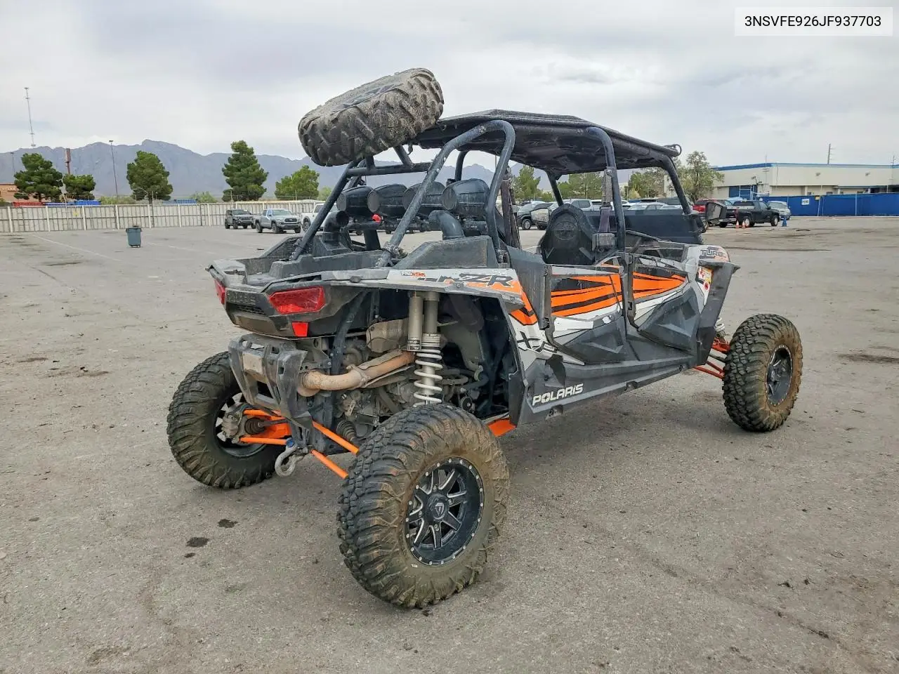 2018 Polaris Rzr Turbo Xp Utility Vehicle VIN: 3NSVFE926JF937703 Lot: 58026206