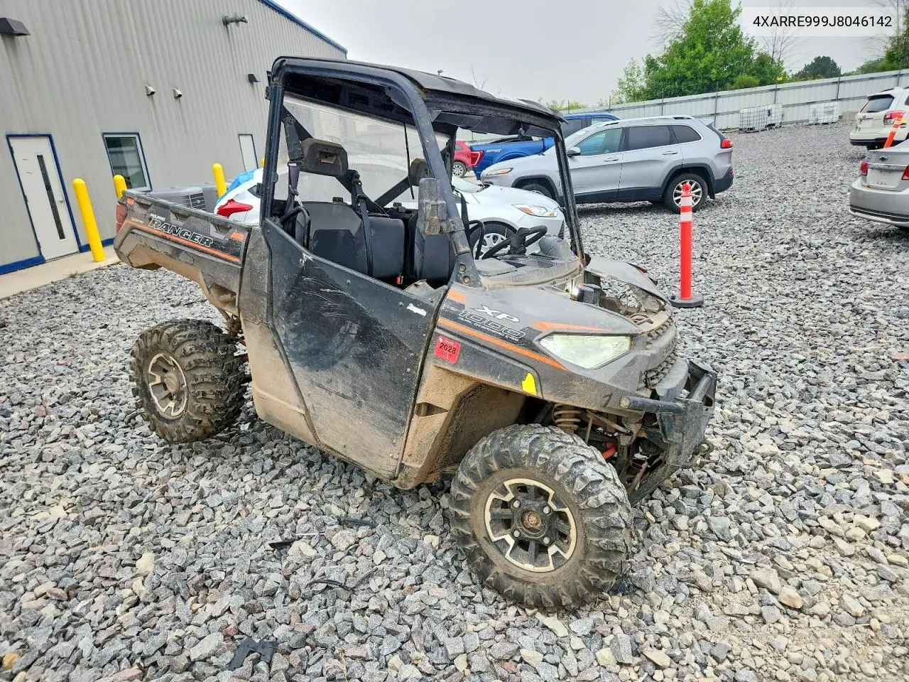 2018 Polaris Ranger Xp 1000 Eps VIN: 4XARRE999J8046142 Lot: 61401386