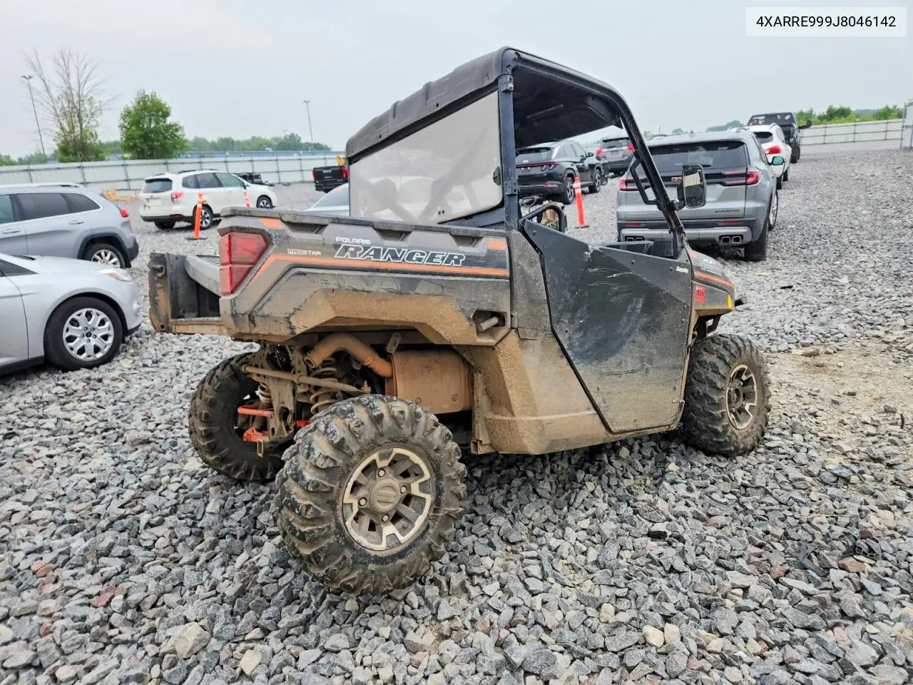 2018 Polaris Ranger Xp 1000 Eps VIN: 4XARRE999J8046142 Lot: 61401386