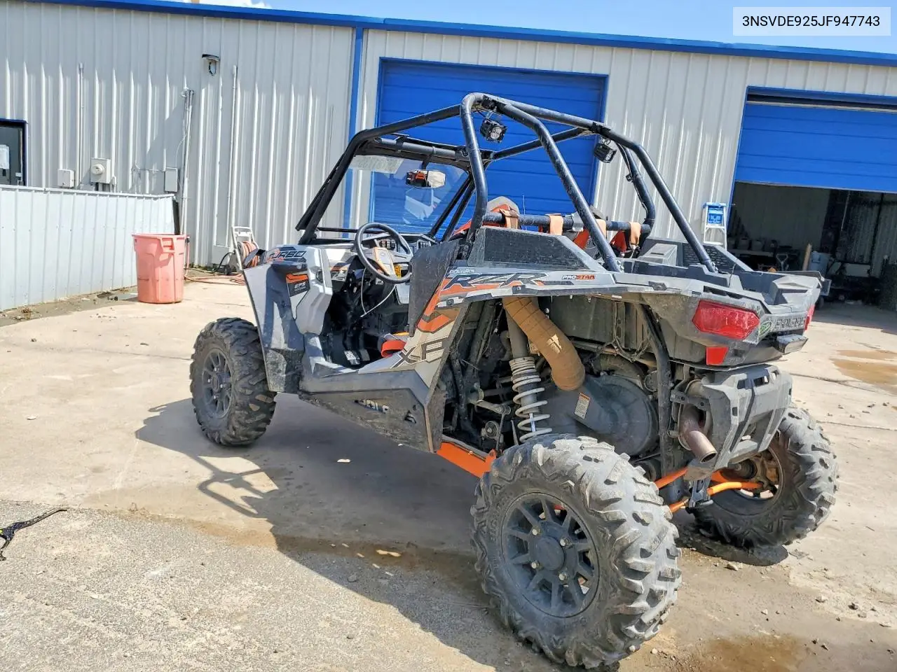 2018 Polaris Rzr Turbo Utility Vehicle VIN: 3NSVDE925JF947743 Lot: 85791735