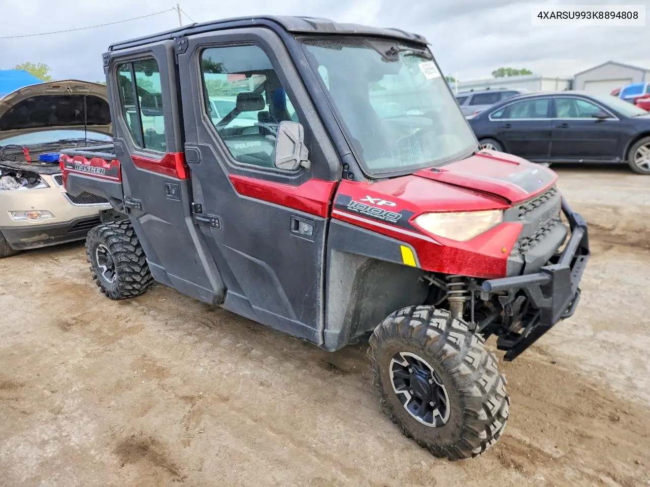 2019 Polaris Ranger Xp1000 Utility Vehicle VIN: 4XARSU993K8894808 Lot: 48689966