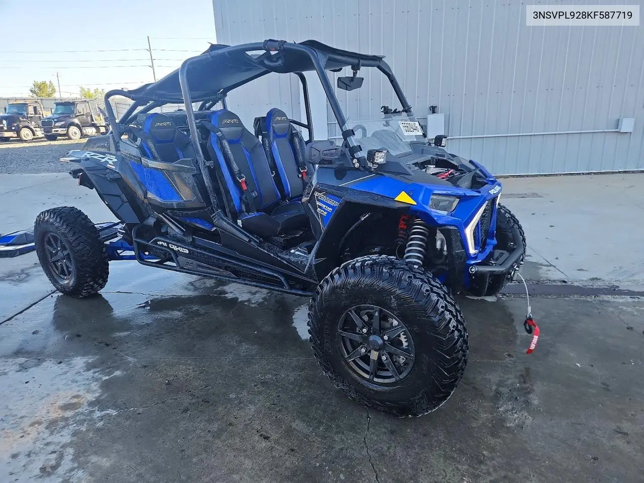2019 Polaris Rzr Xp 4 Turbo S VIN: 3NSVPL928KF587719 Lot: 55629446