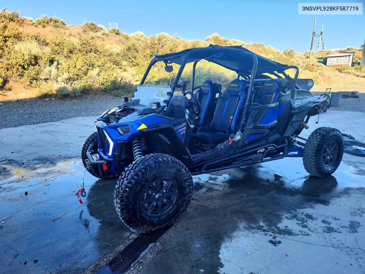 2019 Polaris Rzr Xp 4 Turbo S VIN: 3NSVPL928KF587719 Lot: 55629446