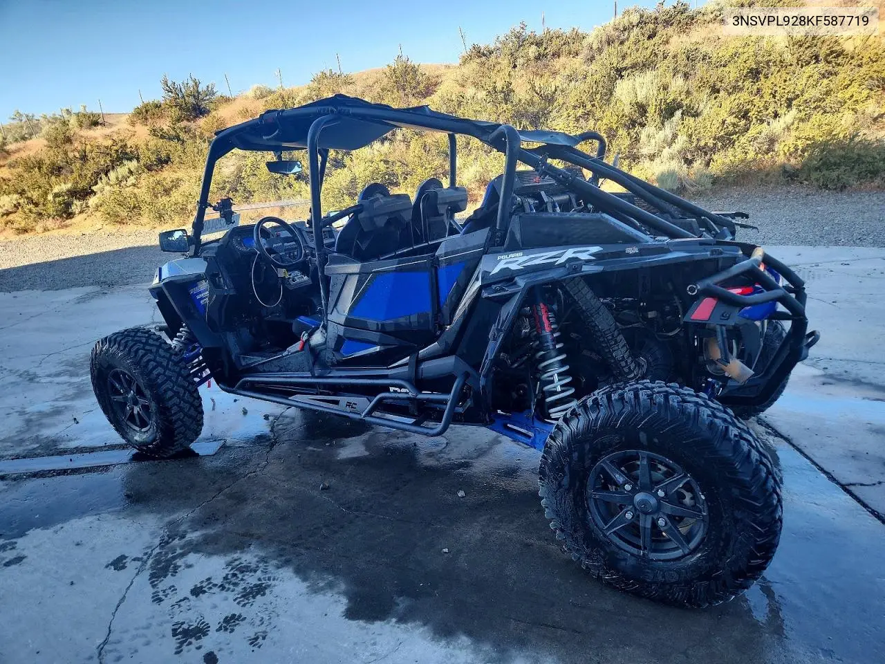 2019 Polaris Rzr Xp 4 Turbo S VIN: 3NSVPL928KF587719 Lot: 55629446