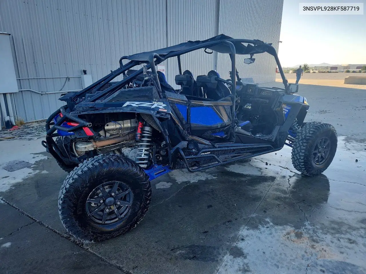 2019 Polaris Rzr Xp 4 Turbo S VIN: 3NSVPL928KF587719 Lot: 55629446