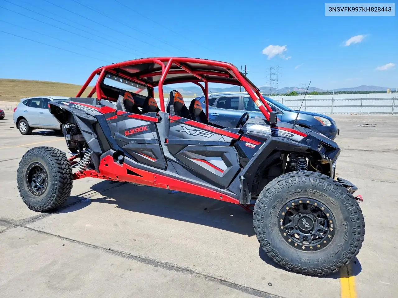 2019 Polaris Rzr Utility Vehicle VIN: 3NSVFK997KH828443 Lot: 58411626