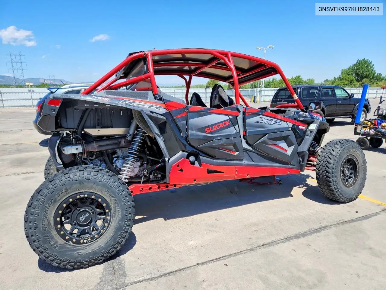 2019 Polaris Rzr Utility Vehicle VIN: 3NSVFK997KH828443 Lot: 58411626