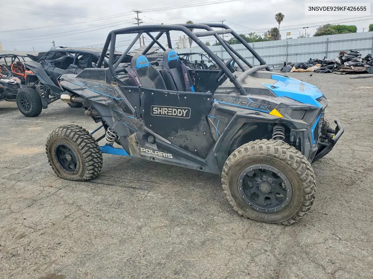 2019 Polaris Rzr Utility Vehicle VIN: 3NSVDE929KF426655 Lot: 58425026