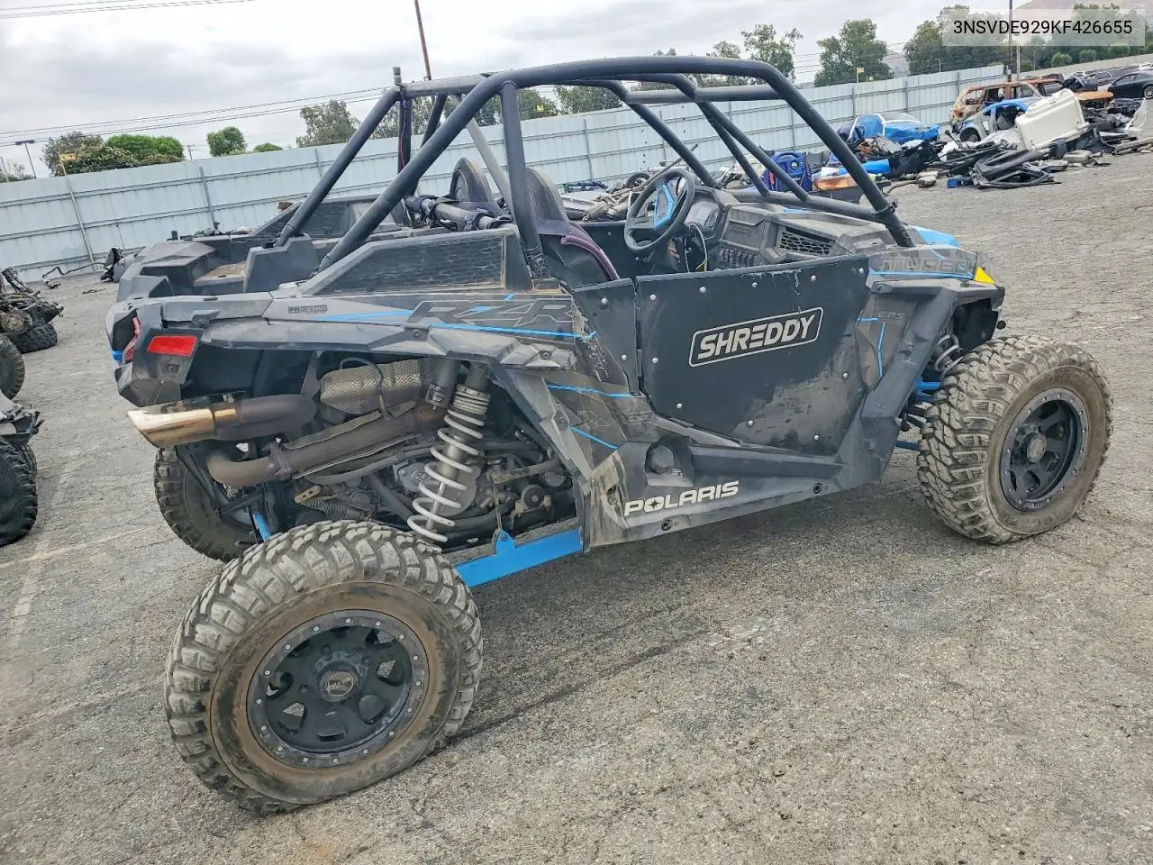2019 Polaris Rzr Utility Vehicle VIN: 3NSVDE929KF426655 Lot: 58425026