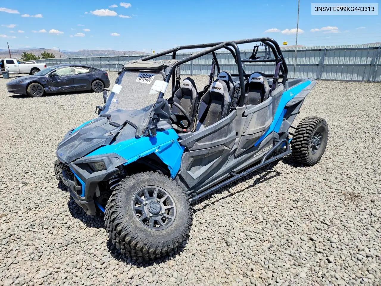 2019 Polaris Rzr Utility Vehicle VIN: 3NSVFE999KG443313 Lot: 59894686