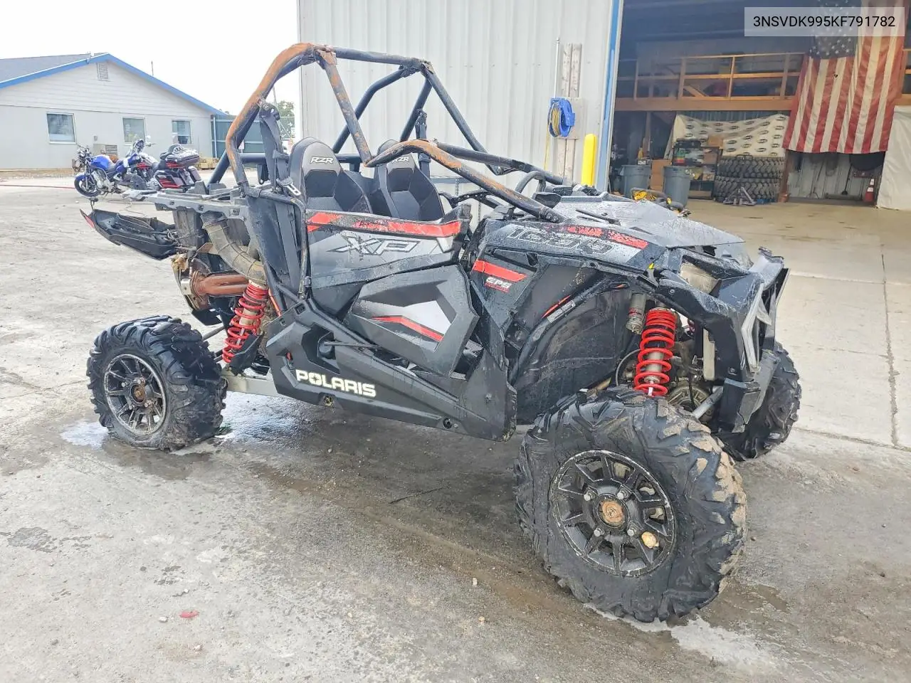 2019 Polaris Rzr Xp 1000 Ride Command VIN: 3NSVDK995KF791782 Lot: 61597986