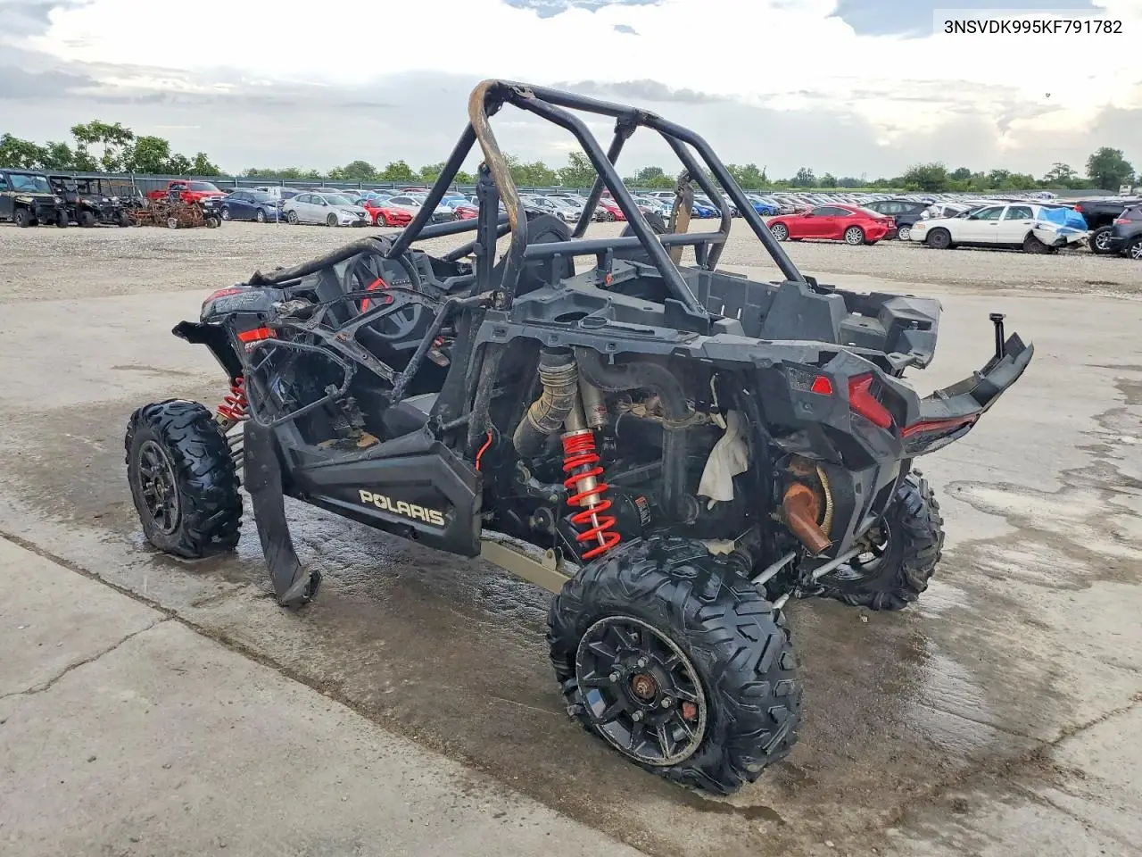 2019 Polaris Rzr Xp 1000 Ride Command VIN: 3NSVDK995KF791782 Lot: 61597986