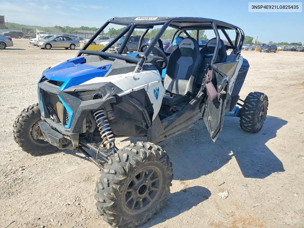 2020 Polaris Rzr Utility Vehicle VIN: 3NSP4E921LG825435 Lot: 50328676