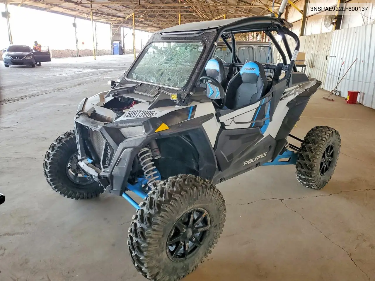 2020 Polaris Rzr Utility Vehicle VIN: 3NSPAE922LF800137 Lot: 50973996
