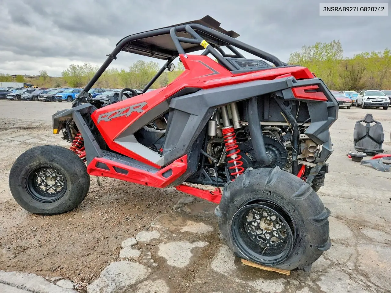 2020 Polaris Rzr Utility Vehicle VIN: 3NSRAB927LG820742 Lot: 51313246