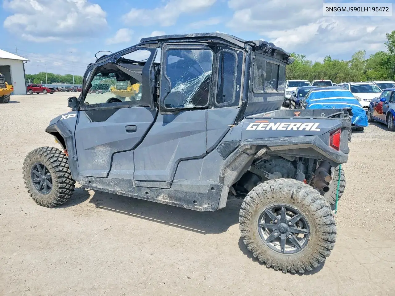 2020 Polaris General Xp Utility Vehicle VIN: 3NSGMJ990LH195472 Lot: 52080216