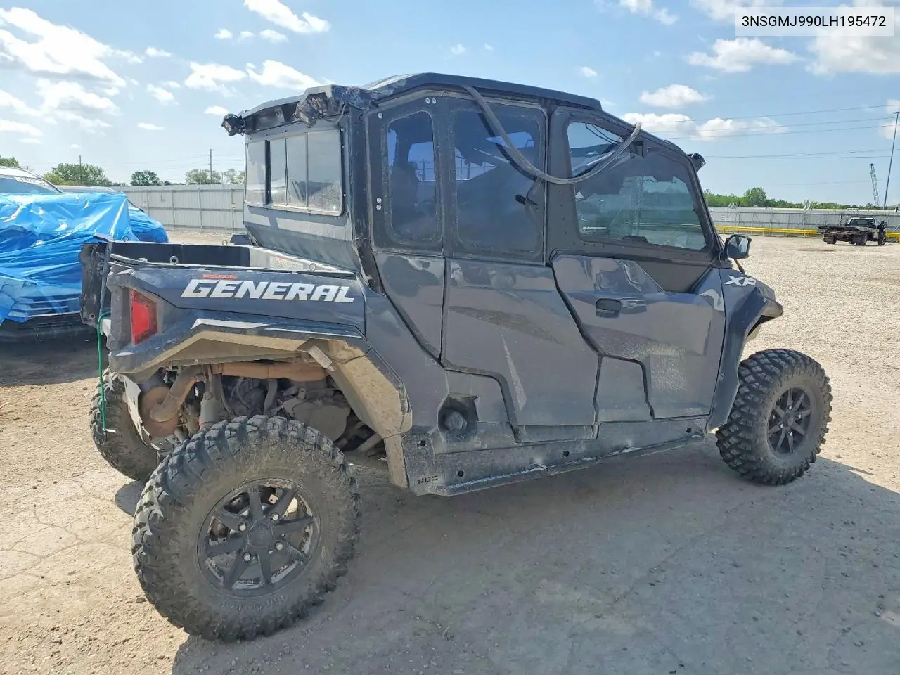 2020 Polaris General Xp Utility Vehicle VIN: 3NSGMJ990LH195472 Lot: 52080216