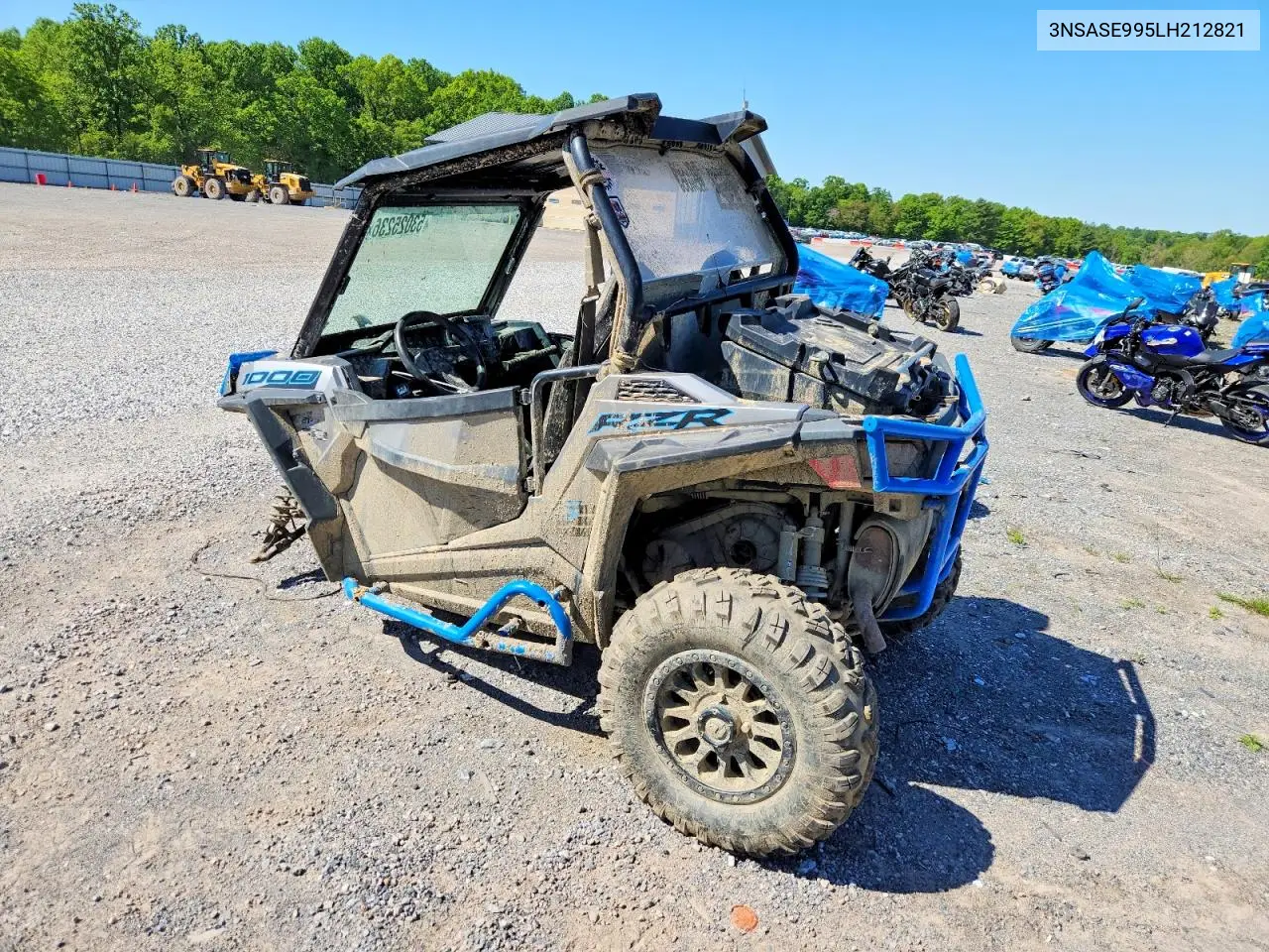 2020 Polaris Rzr 1000 Utility Vehicle VIN: 3NSASE995LH212821 Lot: 53025236